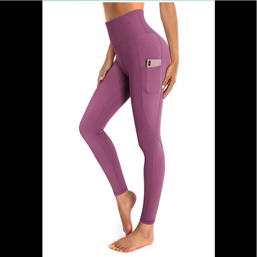 🆕 High Waist Yoga Capri Workout Leggings